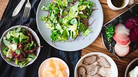 蔬菜沙拉素食图片