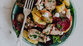 蔬菜沙拉素食图片