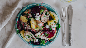 蔬菜沙拉素食图片