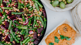 蔬菜沙拉素食图片