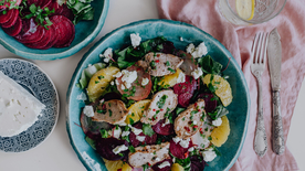 蔬菜沙拉素食图片