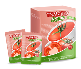 番茄汤广告 西红柿制品