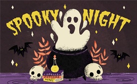 创意万圣节之夜