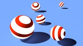 节日 彩球 热闹 活泼