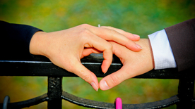 爱心手势心形元素图片