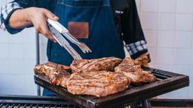 牛排精致美味图片