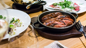 牛排精致美味图片