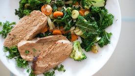 牛排精致美味图片