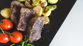 牛排精致美味图片