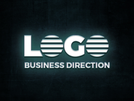 发光立体LOGO样机效果