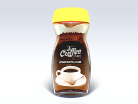 咖啡粉包装样机效果