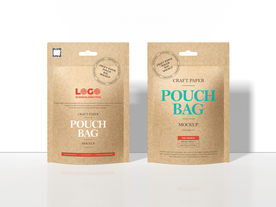 牛皮纸袋包装袋样机