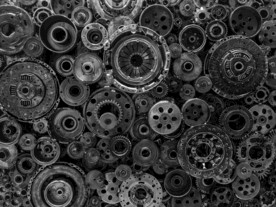 金属螺丝背景图