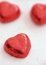 心形巧克力美味可口图片