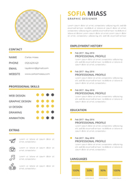 简历模板设计