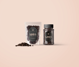 咖啡豆包装样机