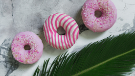 甜甜圈美味烘焙图片