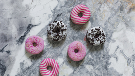 甜甜圈美味烘焙图片