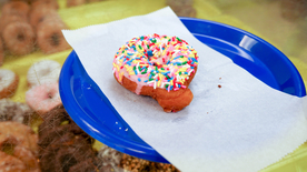 甜甜圈美味烘焙图片