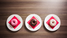 甜甜圈美味烘焙图片