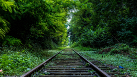 铁路铁轨轨道交通图片