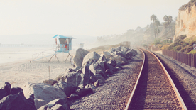 铁路铁轨轨道交通图片