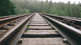 铁路铁轨轨道交通图片