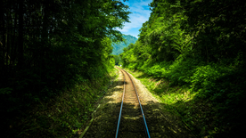 铁路铁轨轨道交通图片