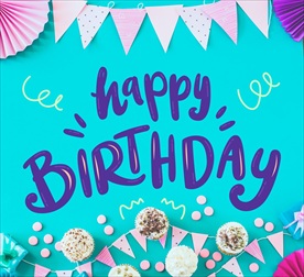 生日快乐艺术字设计