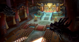 中国风大气插画场景