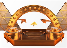 电商C4D创意设计图案