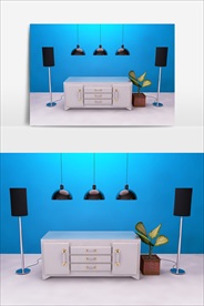 电商C4D创意设计图案