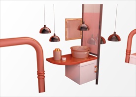 电商C4D创意设计图案