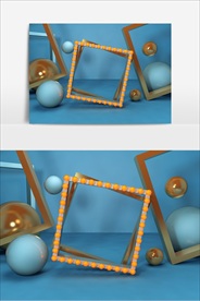 电商C4D创意设计图案