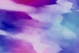 水彩泼墨绚丽图片