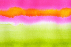 水彩泼墨绚丽图片