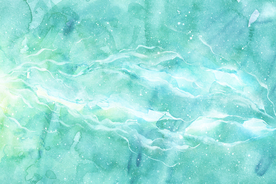 泼墨水彩 彩虹 七彩 色彩 颜