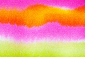 水彩泼墨绚丽图片