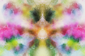 水彩泼墨绚丽图片