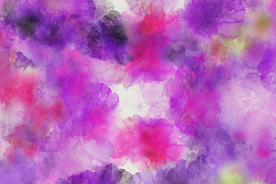 水彩泼墨绚丽图片