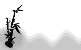 水彩泼墨写意画图片