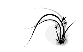 水彩泼墨写意画图片