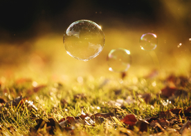 午后泡泡绚丽图片