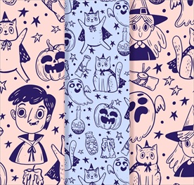 创意万圣节角色