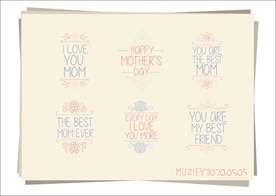 6款入母亲节小标题