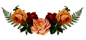 复古鲜花主题装饰图案