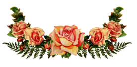 复古鲜花主题装饰图案