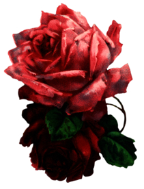 复古鲜花主题装饰图案