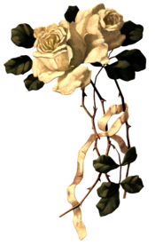 复古鲜花主题装饰图案