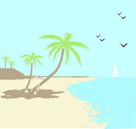 海滩